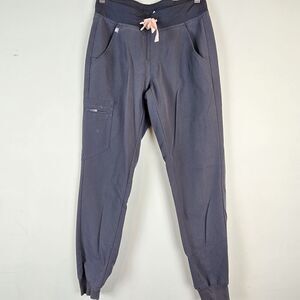FIGS Women's Medical Scrubs Bottom Joggers XS‎ Gray Cargo.E03